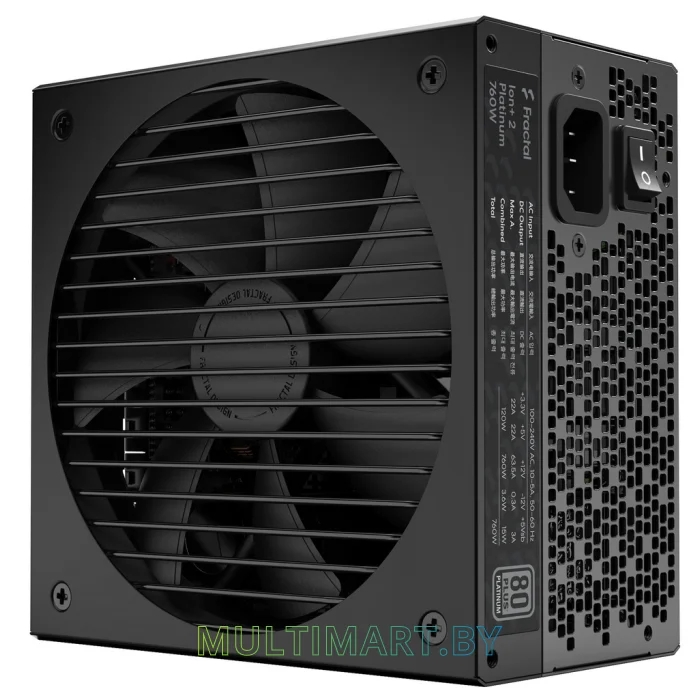 Блок питания Fractal Design Ion+ 2 Platinum 760W (FD-P-IA2P-760)